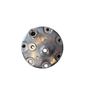 TAMPA TRASEIRA COMPRESSOR 7H15 SAIDA DESCARGA / SUCCAO TRASEIRA ORING 10MM / 8MM VALVULA ALIVIO  - PROCOOLER