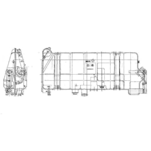 TANQUE COMPENSACAO MERCEDES BENZ ONIBUS O371 / O400 / O500 RS - BEHR HELLA TANQUE COMPENSACAO MERCEDES BENZ ONIBUS O371 / O400 / O500 RS - BEHR HELLA