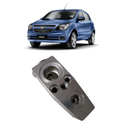 VALVULA DE EXPANSAO GM CHEVROLET AGILE 1.4 FLEX 2009>2013 COM AR / MANUAL  - MAHLE VALVULA DE EXPANSAO GM CHEVROLET AGILE 1.4 FLEX 2009>2013 COM AR / MANUAL  - MAHLE