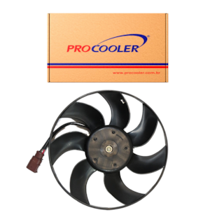 VENTOINHA ELETROVENTILADOR AUDI A3/  S3 / VW VOLKSWAGEN JETTA 2009 A 2016/  PASSAT/NOVO FUSCA 2013 > TIGUAN/  EOS 2008> - PROCOOLER