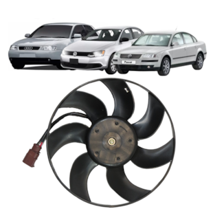 VENTOINHA ELETROVENTILADOR AUDI A3/  S3 / VW VOLKSWAGEN JETTA 2009 A 2016/  PASSAT/NOVO FUSCA 2013 > TIGUAN/  EOS 2008> - PROCOOLER