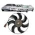 VENTOINHA ELETROVENTILADOR AUDI A3/  S3 / VW VOLKSWAGEN JETTA 2009 A 2016/  PASSAT/NOVO FUSCA 2013 > TIGUAN/  EOS 2008> - PROCOOLER