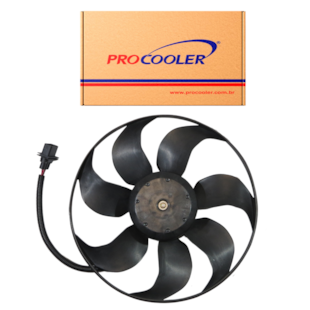 VENTOINHA ELETROVENTILADOR AUDI A3 TURBO / VW VOLKSWAGEN GOLF IV TURBO 1.8 / 2.0 1999 > COM AR (MAIOR) - PROCOOLER