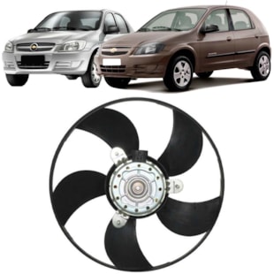 VENTOINHA ELETROVENTILADOR FIAT PALIO/ STRADA/SIENA MOTOR FIRE 2001 > / GM CHEVROLET CELTA / PRISMA 1.0/1.4 2006 > - VALEO