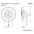 VENTOINHA ELETROVENTILADOR FORD VERONA/ ESCORT/ VERSAILLES/ ROYALE/ VW VOLKSWAGEN APOLLO/ GOL/ POINTER/ SANTANA - VALEO
