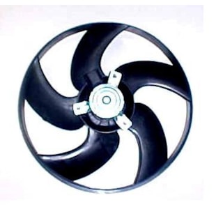 VENTOINHA ELETROVENTILADOR PEUGEOT 206 / 207 (MOTOR FINO) TODOS ANOS SEM AR - GATE