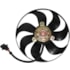 VENTOINHA ELETROVENTILADOR VW VOLKSWAGEN FOX / GOLF / POLO / NEW BEETLE COM AR 2002 > (345MM MOTOR LARGO) - M. MARELLI